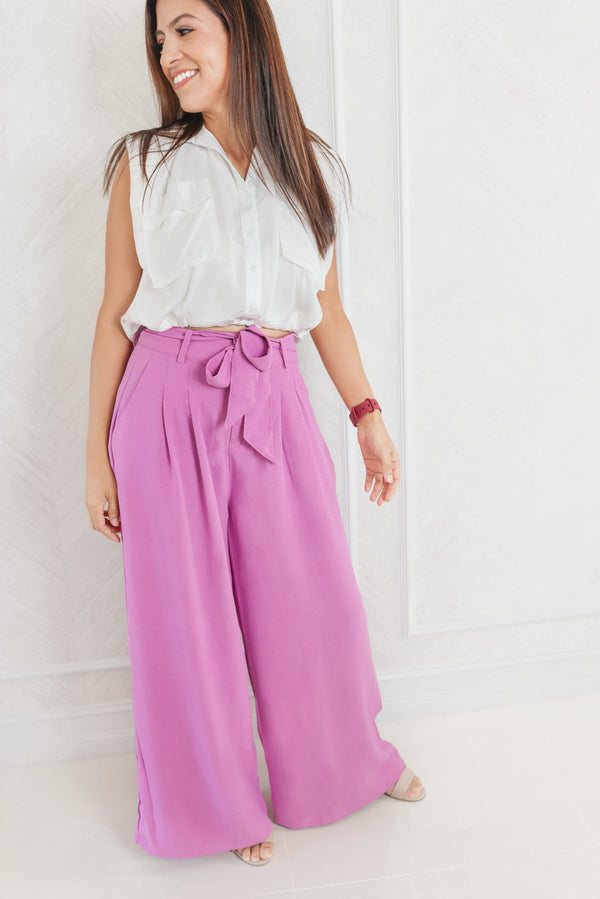 Evolet Pretty Front Pocket Drawstring Waist Crop Shirt