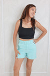 Evolet Belted Short with Pockets